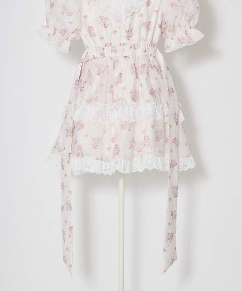 Fiorforte ワンピース Ribbon rose garden onepiece : ZOZOTOWN Yahoo