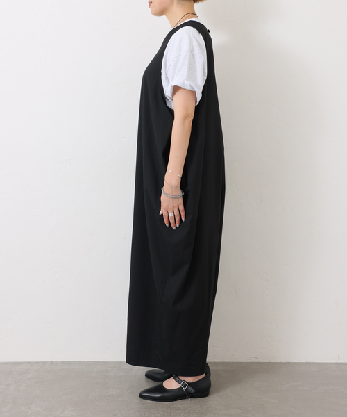 JOURNAL STANDARD LUXE Vネックサロペット TRツイル Vネックサロペット（サロペット／オーバーオール