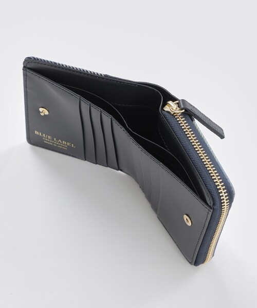 BLUE LABEL CRESTBRIDGE 財布 クレストブリッジチェックPVC二つ折り
