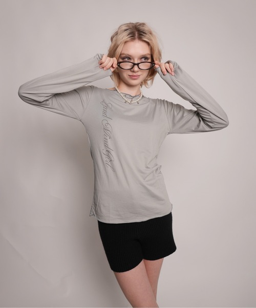 IMARI tシャツ 「 IMARI / イマリ 」 レタリング エンジェル ロング