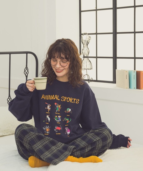 Zooodle スラックス チェックパンツ メンズ レディース : ZOZOTOWN