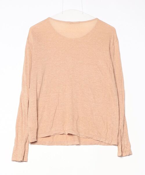 「T BY ALEXANDER WANG」 長袖カットソー X-SMALL ブラウン レディース_画像2