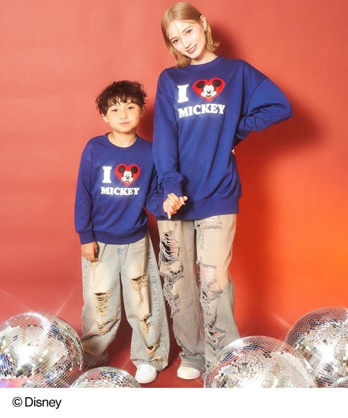 ANAP（アナップ） トレーナー スウェット 「Disney」「Mickey＆Minnie