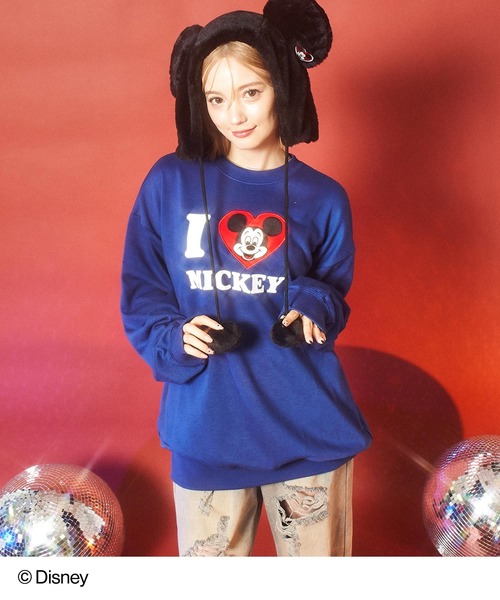 ANAP（アナップ） トレーナー スウェット 「Disney」「Mickey＆Minnie