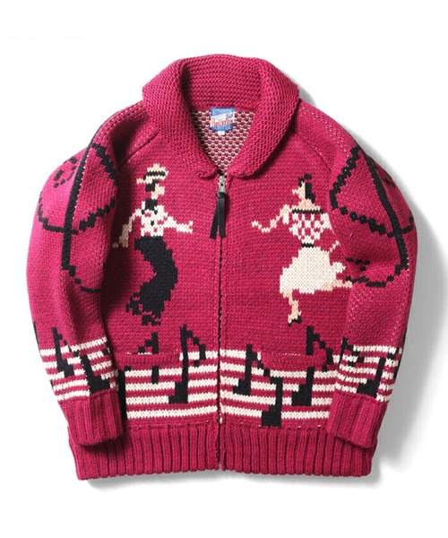 HOUSTON（ヒューストン） カーディガン カウチンセーター(DANCE