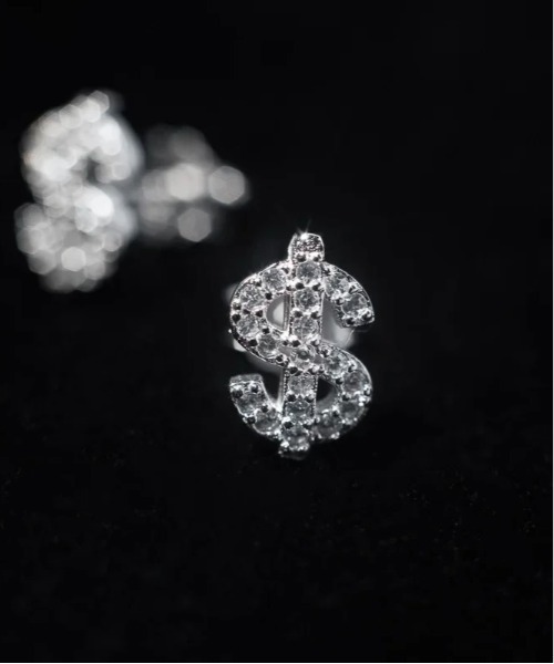 ピアス ＄柄ピアス ドル柄ピアス(BDS) メンズ レディース | VIBGYOR | 08