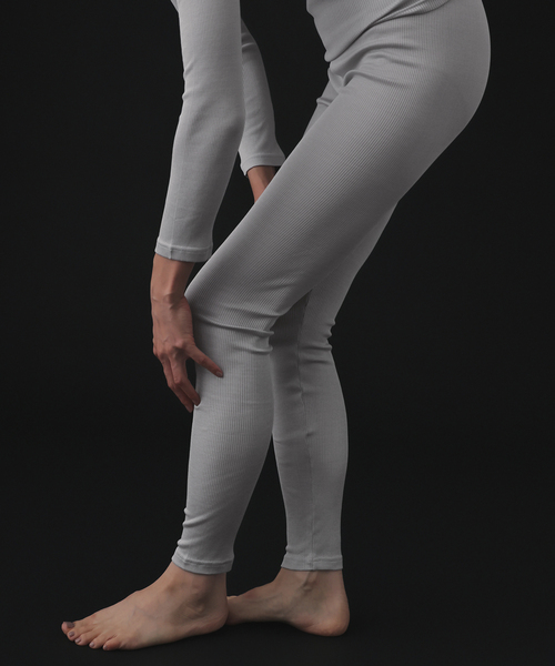 EMILY WEEK（エミリーウィーク） レギンス スパッツ シルクテレコリブ