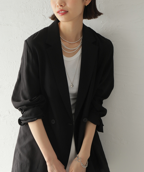 新品ジャーナルスタンダード　黒のテーラードジャケット JOURNAL STANDARD（ジャーナルスタンダード） テーラードジャケット