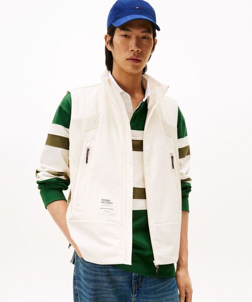 TOMMY HILFIGER ダウンベスト ベスト MODERN ATHLETICライトウェイトパ