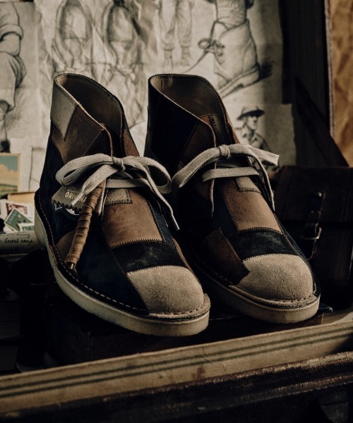Clarks（クラークス） デッキシューズ DESERT PATCH 26183898 メンズ