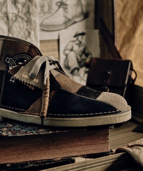 Clarks（クラークス） デッキシューズ DESERT PATCH 26183898 メンズ