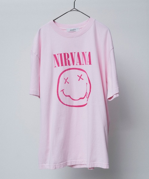 NIRVANA（MAMMUT） tシャツ アーティストTシャツ（NIRVANA ／ SMILEY
