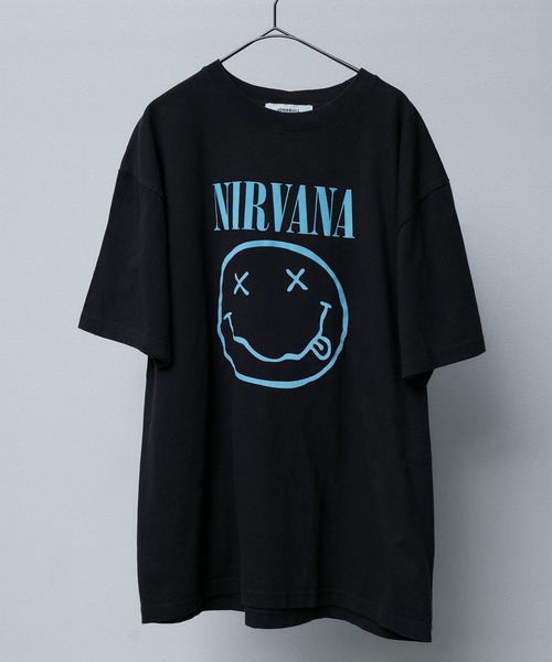 NIRVANA（MAMMUT） tシャツ アーティストTシャツ（NIRVANA ／ SMILEY