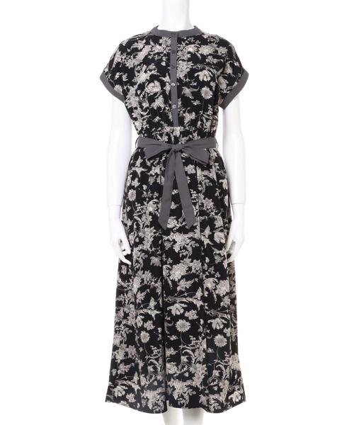 「INGNI」 半袖ワンピース M ブラック レディース_画像3