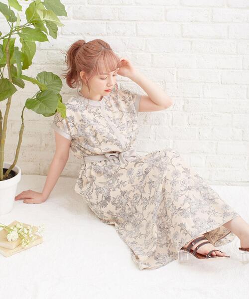 「INGNI」 半袖ワンピース M ブラック レディース_画像4