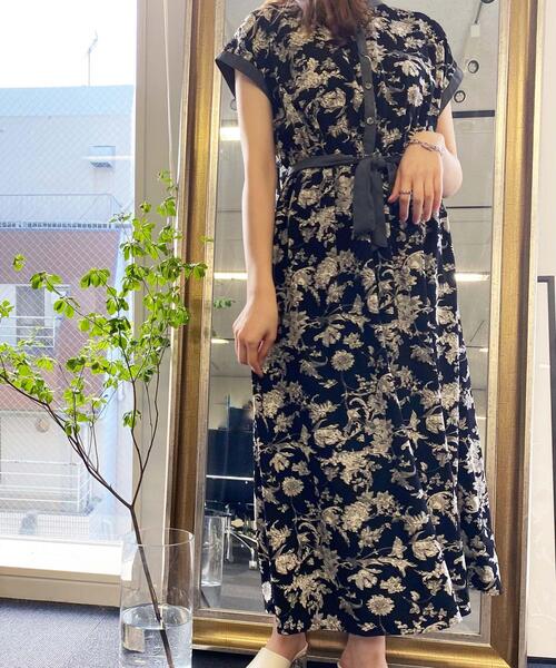 「INGNI」 半袖ワンピース M ブラック レディース_画像6