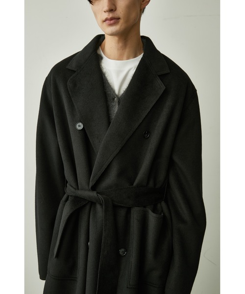 BLANK HOTEL チェスターコート コート Belted Chesterfield Coat