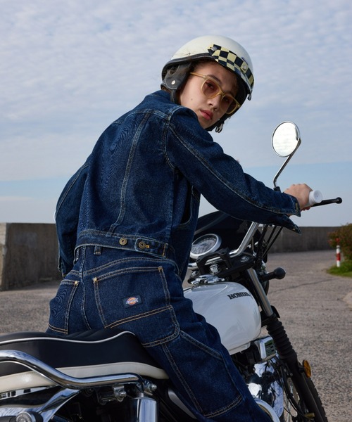 Dickies ジップデニムジャケット Dickies（ディッキーズ） デニムジャケット gジャン 「Dickies