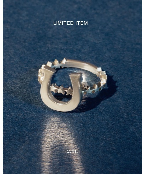 203jewelry 馬蹄リング 約21号 ホースシューリングのおすすめ人気商品