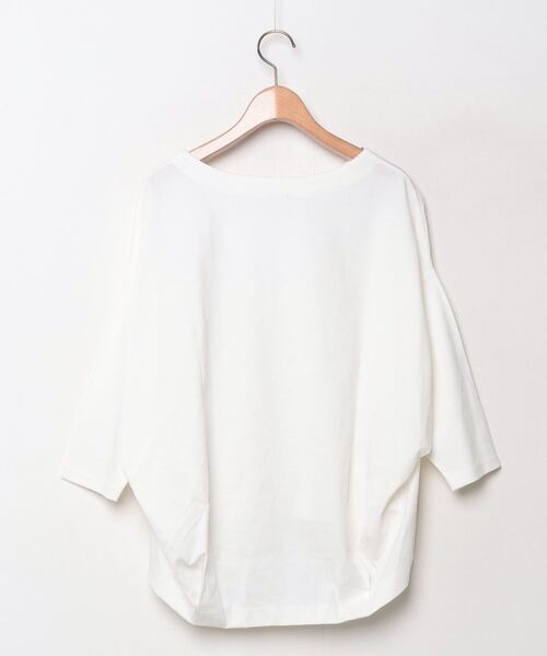 「URBAN RESEARCH DOORS」 7分袖カットソー ONE SIZE ホワイト レディース_画像2