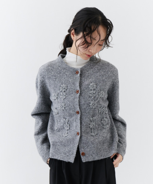 bubbles バブルス クロップドシャギーカーディガン BUBBLES】クロップドシャギーカーディガン | sparkling mall online store