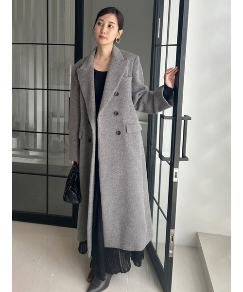 【SALE✨】 SNIDEL ロングコート チェスターコート ウールコート SNIDEL（スナイデル） コート チェスターコート ウールカシミヤ