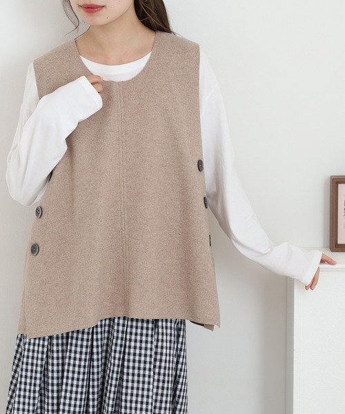 ベスト ジレ BRODIAEA 圧縮ベスト レディース : ZOZOTOWN Yahoo!店