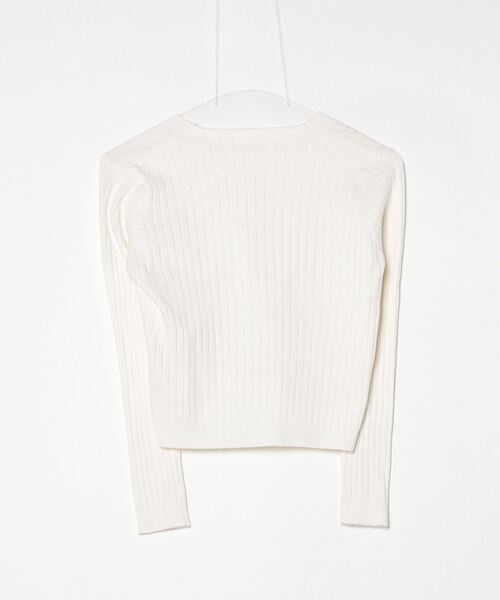 fifth（フィフス） ニットカーディガン - ホワイト レディース