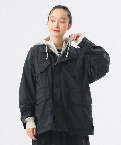 【未使用品】BEAMS BOY モッズコート　 黒　SOLOTEX BEAMS BOY（ビームス ボーイ） ミリタリージャケット モッズコート