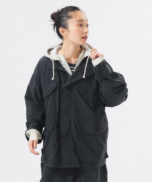 ビームスボーイ、ソロテックスミリタリーコート BEAMS BOY（ビームス ボーイ） ミリタリージャケット モッズコート