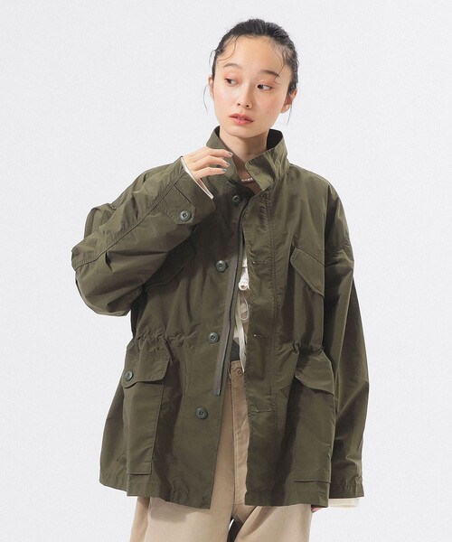 BEAMS BOY モッズコート オリーブ BEAMS BOY（ビームスボーイ）の「BEAMS BOY / ソロテックス M-65
