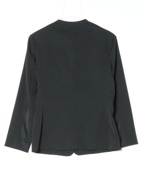 「ROPE'」 ノーカラージャケット 36 ブラック レディース_画像2