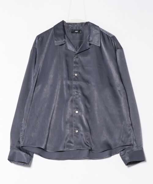 HARE ブラック・グレー 長袖シャツ HARE（ハレ） 長袖シャツ MEDIUM ブルー メンズ : ZOZOTOWN Yahoo!店