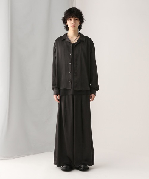 HARE（ハレ） 長袖シャツ MEDIUM ブルー メンズ : ZOZOTOWN Yahoo!店