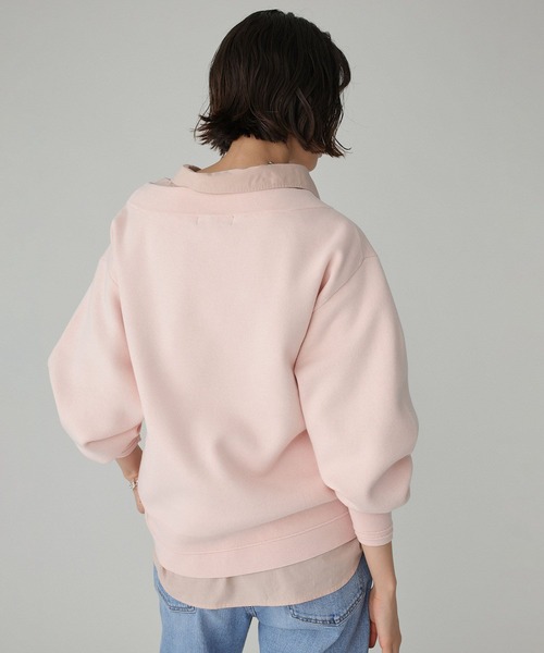 BABYLONE（バビロン） ニット セーター スウェットライクニットプル