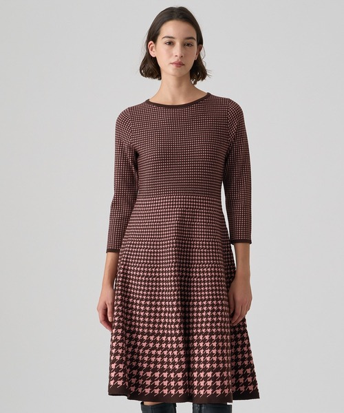 ANAYI☆ニットワンピース ANAYI（アナイ） ニットワンピース 36 ピンク レディース : ZOZOTOWN