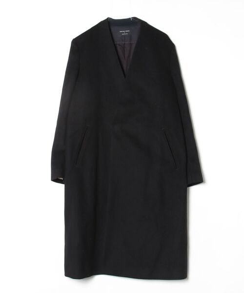 UNITED TOKYO（ユナイテッドトウキョウ） ノーカラーコート 2 ブラック
