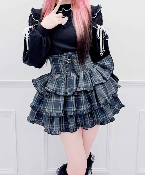 MA*RS（マーズ） スカート 3段メローフリルスカパン : ZOZOTOWN Yahoo