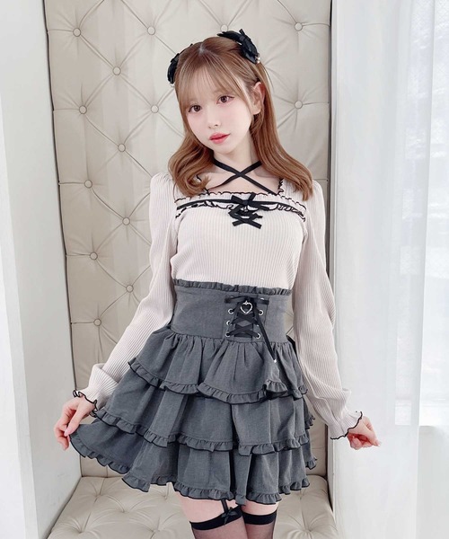 MA*RS（マーズ） スカート 3段メローフリルスカパン : ZOZOTOWN Yahoo