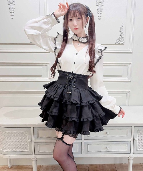 MA*RS（マーズ） スカート 3段メローフリルスカパン : ZOZOTOWN Yahoo