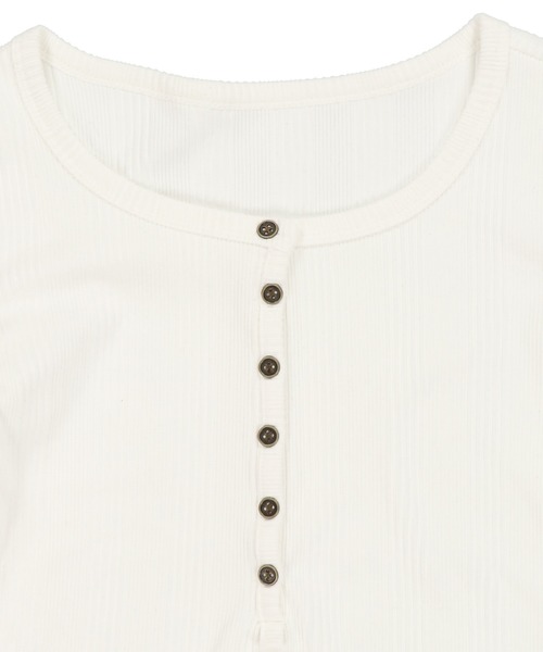 SPINNS（スピンズ） tシャツ 毎日使える抜け感ベーシックヘンリー