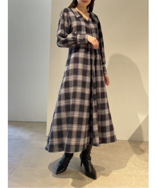 SNIDEL（スナイデル） シャツワンピース 0 ピンク レディース