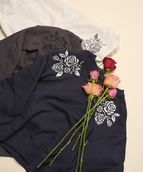 「Firsthand」 スウェットカットソー FREE チャコールグレー レディース_画像2