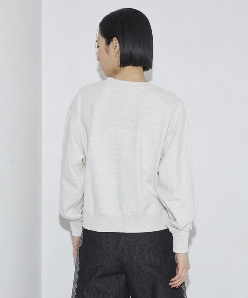 「Firsthand」 スウェットカットソー FREE チャコールグレー レディース_画像7