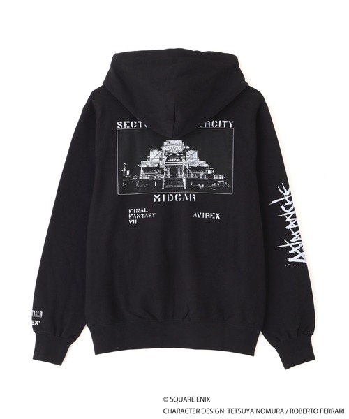 AVIREX（アヴィレックス） パーカー × FINAL FANTASY VII REMAKE」ZIP