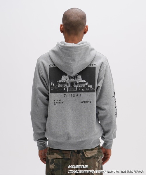 AVIREX（アヴィレックス） パーカー × FINAL FANTASY VII REMAKE」ZIP