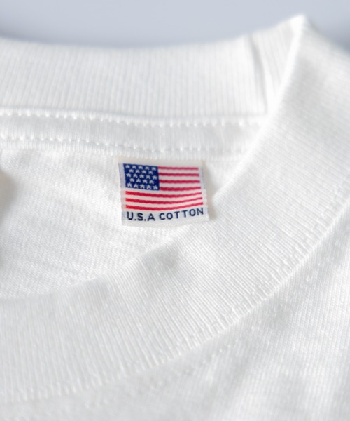 「NYLAUS」 長袖Tシャツ M ネイビー メンズ_画像8