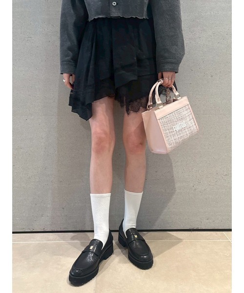 FURFUR（ファーファー） パンツ ハンカチ刺繍スカショーパン