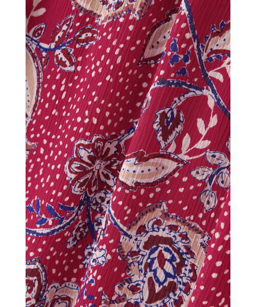 「JILL STUART」 ノースリーブワンピース 0 レッド レディース_画像8