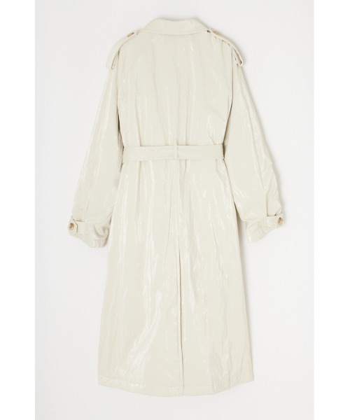 「THROW by SLY」 ステンカラーコート FREE アイボリー レディース_画像3